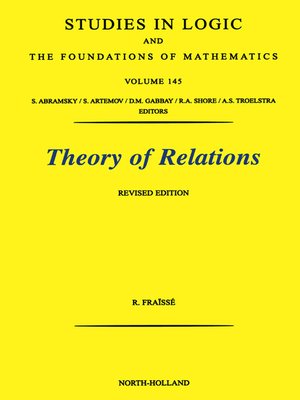 cover image of Theory of Relations